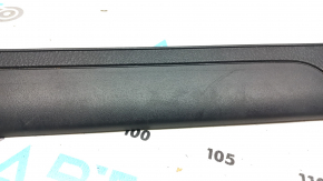 Ornament prag exterior față stânga Toyota Camry v70 18-24 negru, zgârieturi