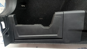 Обшивка арки левая VW Tiguan 21-24 черная под 2 ряда, без рычага откидывания, царапина