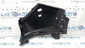 Bara spate neaderentă, partea stângă, Hyundai Tucson 22-26 Coreea, albastră, zgârieturi, crăpătură în suport