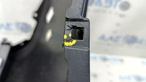 Bara spate neaderentă, partea stângă, Hyundai Tucson 22-26 Coreea, albastră, zgârieturi, crăpătură în suport