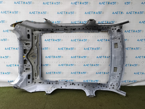 Acoperiș metalic pentru Land Rover Range Rover Velar 18-23 cu geamuri panoramice, tăiat cu ferăstrăul