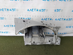Lonjeronul lateral drept cu un pahar de BMW 5 F10 11-16 a fost tăiat, alb