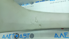 Ornamente panou față dreapta Toyota Camry v70 21-24, piele bej deschis, rupturi