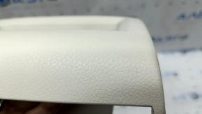 Ornament consolă centrală spate Toyota Camry v70 18-24 bej deschis, zgârieturi, denivelări