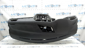 Panou frontal torpedo cu AIRBAG VW Tiguan 18-24 negru, fără deflectoare, fără ornamente laterale, clapetă ruginită