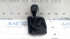 Ручка КПП VW Tiguan 18-24 тип 2, кожа черная, без накладки шифтера, царапины