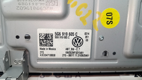 Aparat principal VW Tiguan 18-24 8", 8 butoane fără navigație, zgârieturi