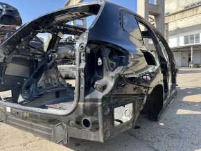 Четверть крыло задняя правая BMW X3 G01 18-24 на кузове, черная, тычки