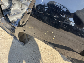 Aripă spate stânga BMW X3 G01 18-24 pe caroserie, neagră, lovituri, denivelări