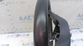Volan fără volan VW Tiguan 22-24, piele neagră, fără ornamente și butoane, zgârieturi