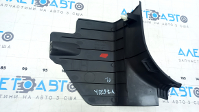 Накладка передней стойки нижняя левая Toyota Camry v70 18-24 серая, царапина