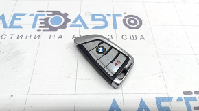 Ключ BMW 5 G30 17-23 smart, 4 кнопки, светлое жало, царапины, тычки