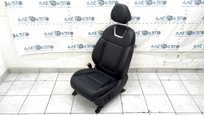 Scaun șofer Hyundai Tucson 25-26 cu airbag, Limited, electric, încălzit, ventilat, memorie, piele neagră, zgârieturi, tetieră lovită