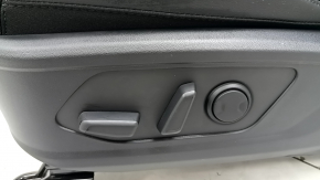 Scaun șofer Hyundai Tucson 25-26 cu airbag, Limited, electric, încălzit, ventilat, memorie, piele neagră, zgârieturi, tetieră lovită