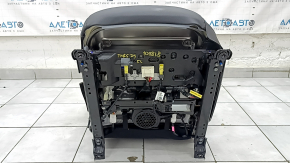 Scaun șofer Hyundai Tucson 25-26 cu airbag, Limited, electric, încălzit, ventilat, memorie, piele neagră, zgârieturi, tetieră lovită
