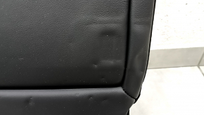 Spătarul scaunelor din spate, rândul 2, dreapta, Hyundai Tucson 25-26, fără airbag, piele neagră, încălzit, perforat, cu cotieră și centură, lovit
