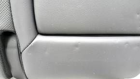 Spătarul scaunelor din spate, rândul 2, dreapta, Hyundai Tucson 25-26, fără airbag, piele neagră, încălzit, perforat, cu cotieră și centură, lovit