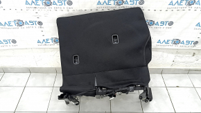 Spătarul scaunelor din spate, rândul 2, dreapta, Hyundai Tucson 25-26, fără airbag, piele neagră, încălzit, perforat, cu cotieră și centură, lovit