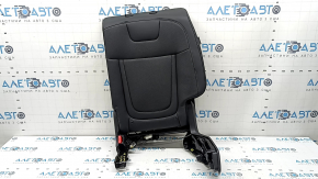 Spătarul scaunelor din spate, al doilea rând, stânga, Hyundai Tucson 25-26, fără airbag, piele neagră, încălzit, perforația este îndoită