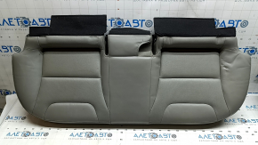 Pernă banchetă spate, rândul 2, Kia Niro 17-19 HEV, piele gri PHEV, perforată, curățabilă chimic, încrețită
