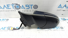 Ansamblu oglindă laterală stânga Hyundai Tucson 25-26 7+2 pini, semnalizare, cameră, încălzire, BSM, albastru cu crom