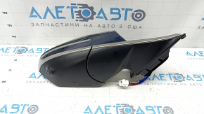 Ansamblu oglindă retrovizoare dreapta Hyundai Tucson 25-26 7+2 pini, semnalizare, cameră, încălzire, BSM, albastru cu crom