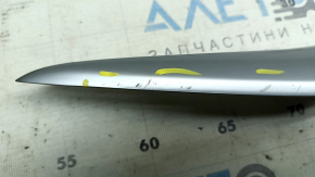 Bandă bara spate dreapta Kia Niro 17-19 HEV argintie, elemente de fixare rupte, zgârieturi