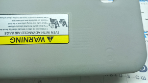 Vizor dreapta Kia Niro 17-22 gri, fără iluminare din spate, fără cârlig, pentru curățare chimică, lovită