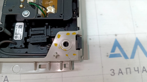 Ansamblu far față pentru VW Tiguan 18-24, gri, fără trapă, LED, tip 2, fără capac, crăpături la elementele de fixare, ghidaj rupt