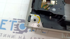 Ansamblu far față pentru VW Tiguan 18-24, gri, fără trapă, LED, tip 2, fără capac, crăpături la elementele de fixare, ghidaj rupt