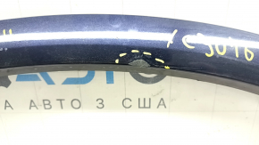 Ornament arc aripă față stânga Volvo XC90 16-26 HEV, îngust uf03, albastru, zgârieturi, uzat