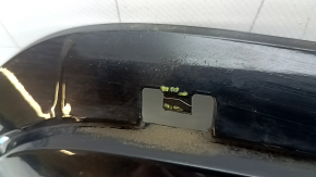 Решетка радиатора grill Kia Niro 17-19 HEV, PHEV обрамление черный глянец, черный глянец с хром молдингом, сколы, тычки, царапины, песок, надломаны крепления