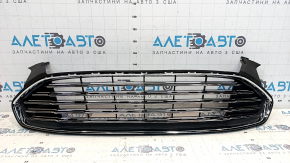 Решетка радиатора grill в сборе с обрамлением Ford Fusion mk5 13-16 с хромом