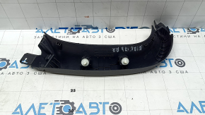 Ornament portbagaj dreapta Kia Niro 17-22 negru, zgârieturi