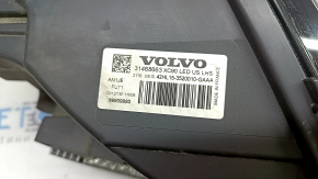 Фара передняя левая в сборе Volvo XC90 16-17 LED, под полироку, царапины