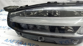 Фара передняя левая в сборе Volvo XC90 16-17 LED, под полироку, царапины