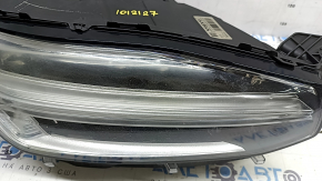 Фара передняя правая в сборе Volvo XC90 16-17 LED, под полировку, царапины, паутина, сколы