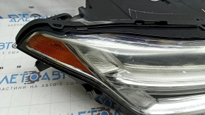 Фара передняя правая в сборе Volvo XC90 16-17 LED, под полировку, царапины, паутина, сколы