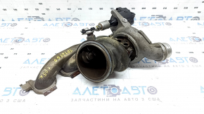 Ansamblu turbocompresor cu galerie evacuare BMW 5 G30 17-23 2.0T, 530e hybrid 105k, joc axial