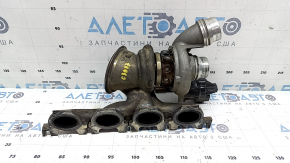 Ansamblu turbocompresor cu galerie evacuare BMW 5 G30 17-23 2.0T, 530e hybrid 105k, joc axial