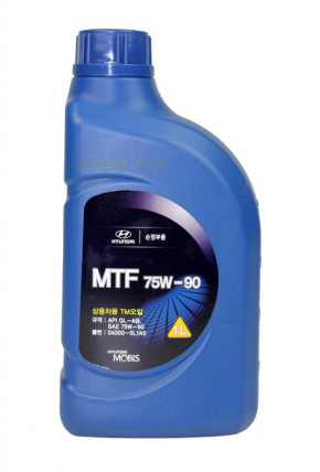 Ulei de transmisie Hyundai pentru transmisie manuală 75w-90 GL-3/4, 1l, sintetic