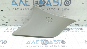Накладка задней стойки левая задняя верхняя Volvo XC90 16-26 серая, с заглушкой, царапины