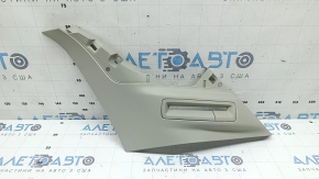 Ornament stâlp spate dreapta inferior Volvo XC90 16-26 sub curea, gri, 2 piese, zgârieturi