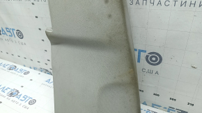 Ornament stâlp central, curea superioară, stânga, Volvo XC90 16-23, gri, uzat, necesită curățare