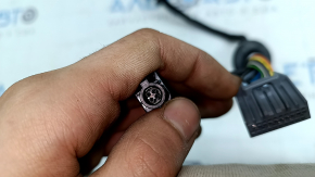 Ansamblu oglindă retrovizoare stânga Volvo XC90 16-24 14+4 pini, semnalizare, încălzită, reglare automată a intensității luminii, BSM, cameră, albastru