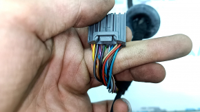 Ansamblu oglindă retrovizoare dreapta Volvo XC90 16-24 15+4 pini, semnalizare, încălzită, reglare automată a intensității luminii, BSM, cameră, albastră, uzată