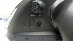Ansamblu oglindă retrovizoare dreapta Volvo XC90 16-24 15+4 pini, semnalizare, încălzită, reglare automată a intensității luminii, BSM, cameră, albastră, uzată