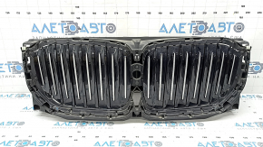 Jaluzele deflectoare superioare ale radiatorului complete BMW X5 G05 19-23 3.0T cu motor, X-LINE, zgârieturi