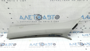 Накладка передней стойки верхняя левая Volvo XC90 16-26 серая, царапины