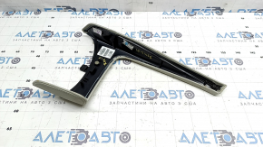 Ornamente consolă centrală față Volvo XC90 16-23 tip 1, piele, gri, curățabil chimic